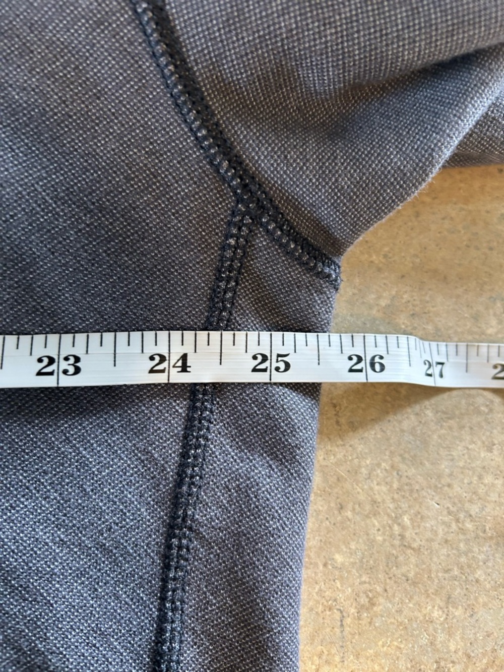 Tommy Bahama Shirt - gray reversible “Switch it up” half zip pullover - Picture 8 of 9